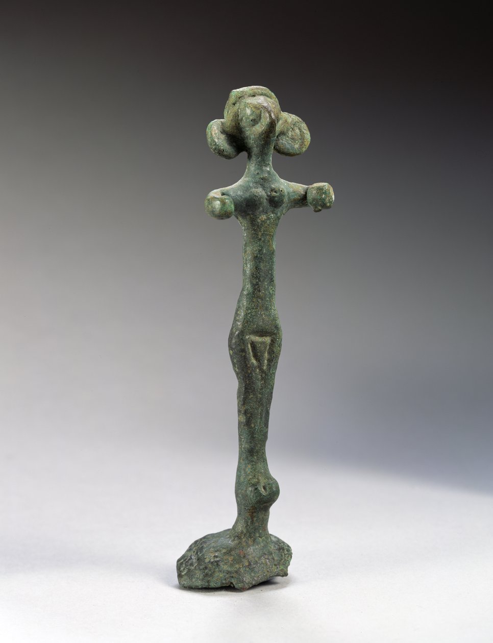 Kvindefigur, tidligt 2. årtusinde f.Kr. (bronze) af Syrian