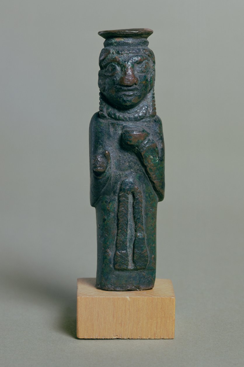 Syro-fønikisk statuette (bronze) af Syrian