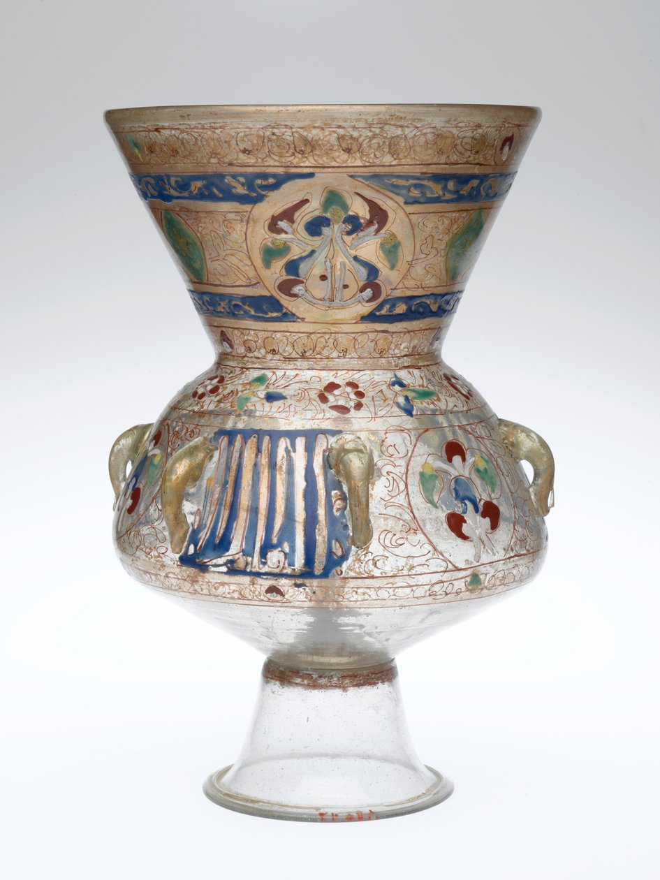Moskelampe (emaljeret glas) af Syrian School