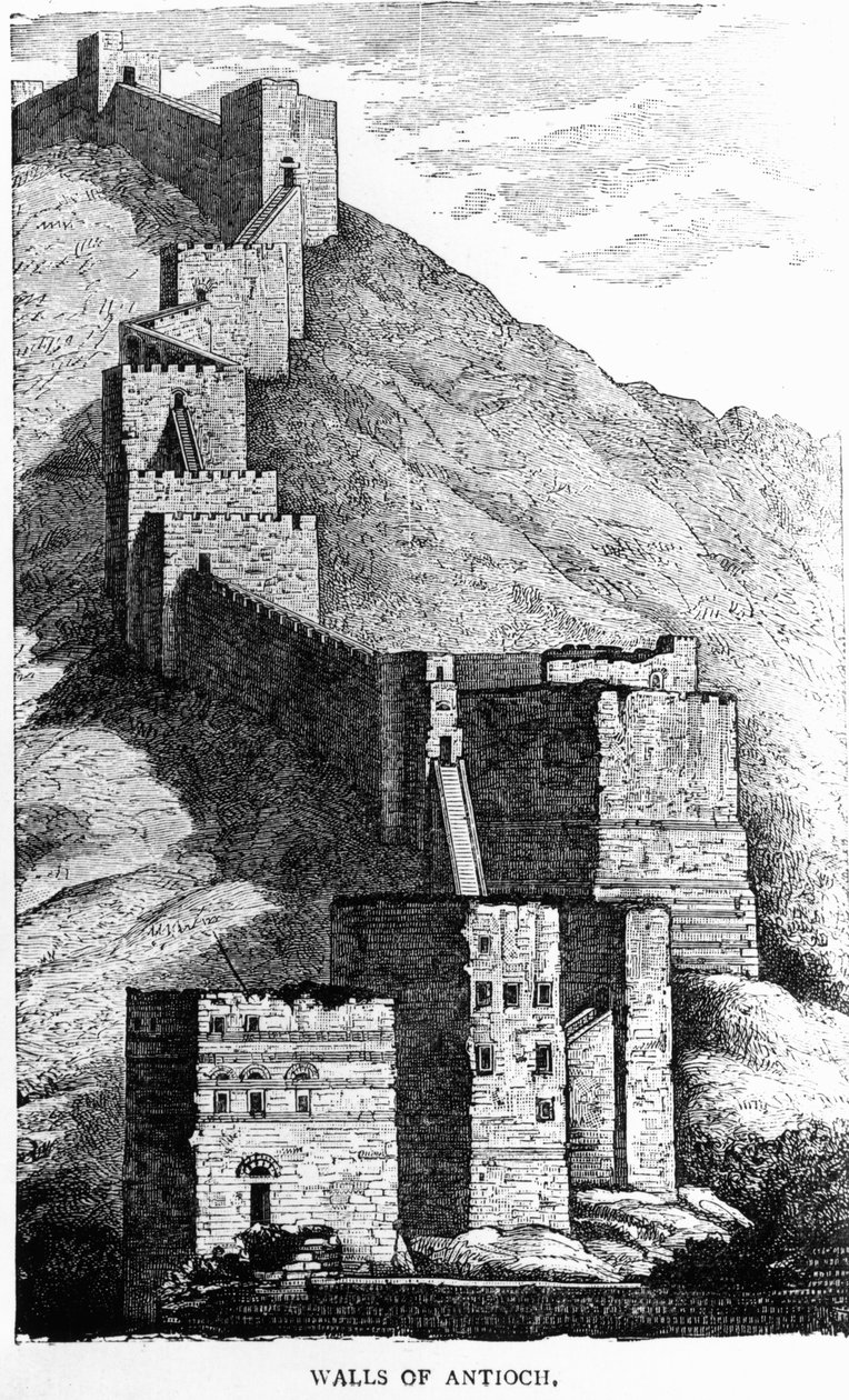 Antiokias mure, 1894 af T.A. Archer