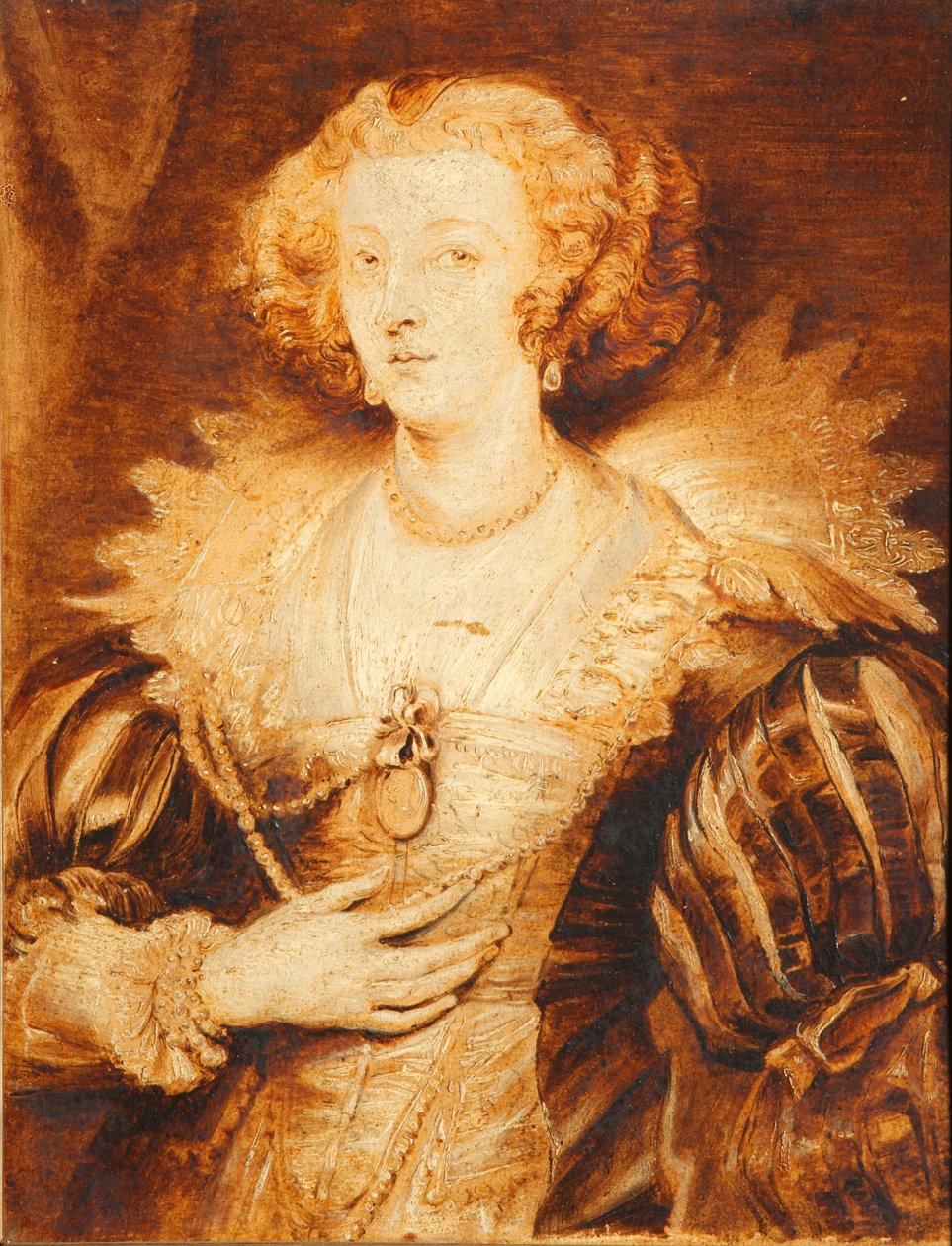 Genevieve dUrfu, 1827 af T.S. White