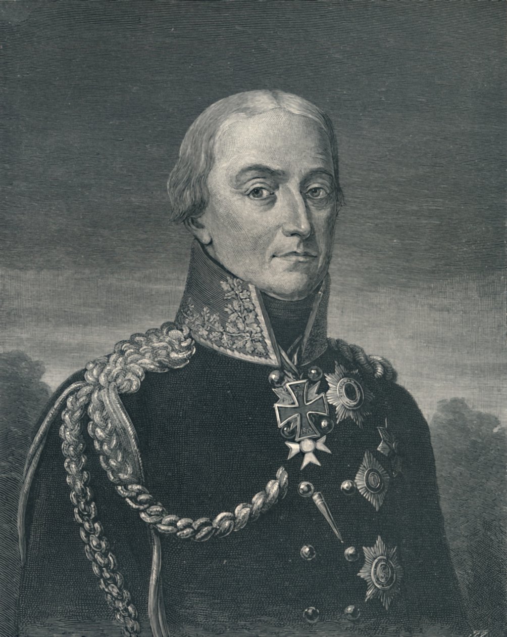 Friedrich Wilhelm Von Bulow, c1810, 1896 af T. Johnson