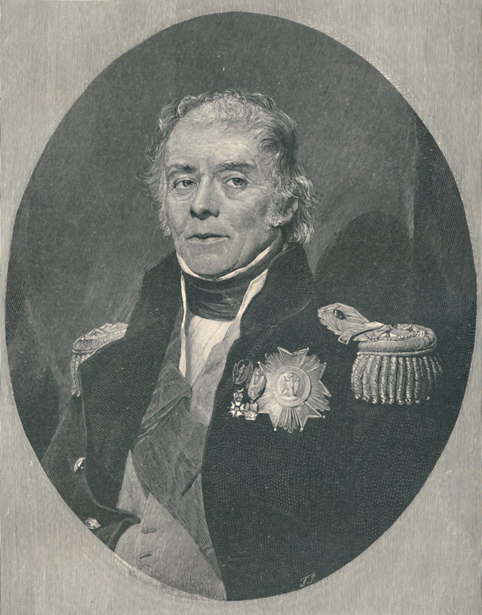 Henri-Gratien, greve Bertrand, c1850, 1896 af T. Johnson