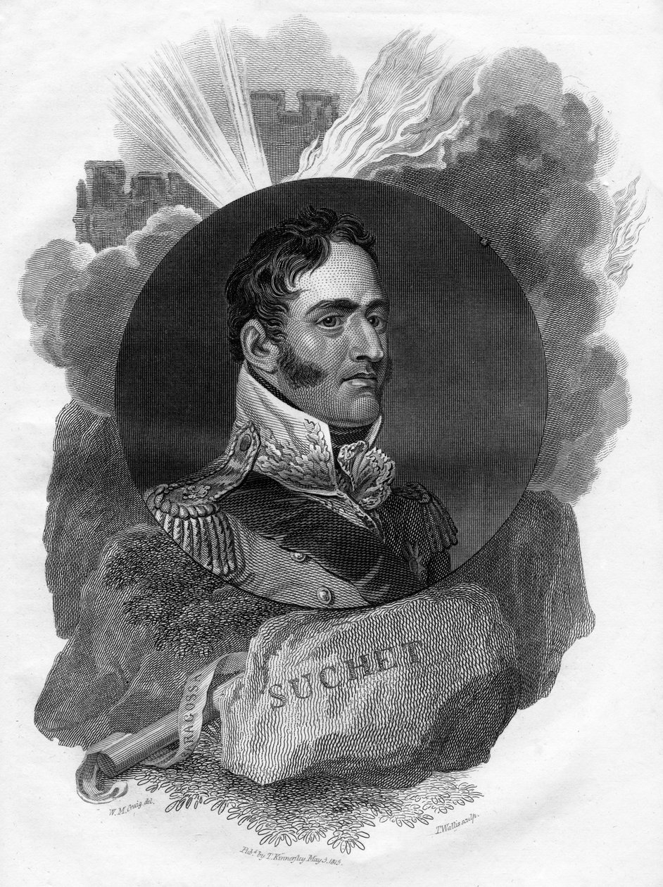Louis Gabriel Suchet 1770-1826, 1816. af T. Wallis