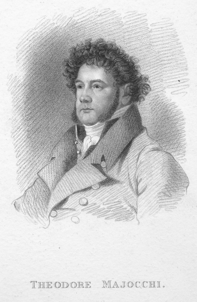 Theodore Majocchi, c1820. af T. Wright