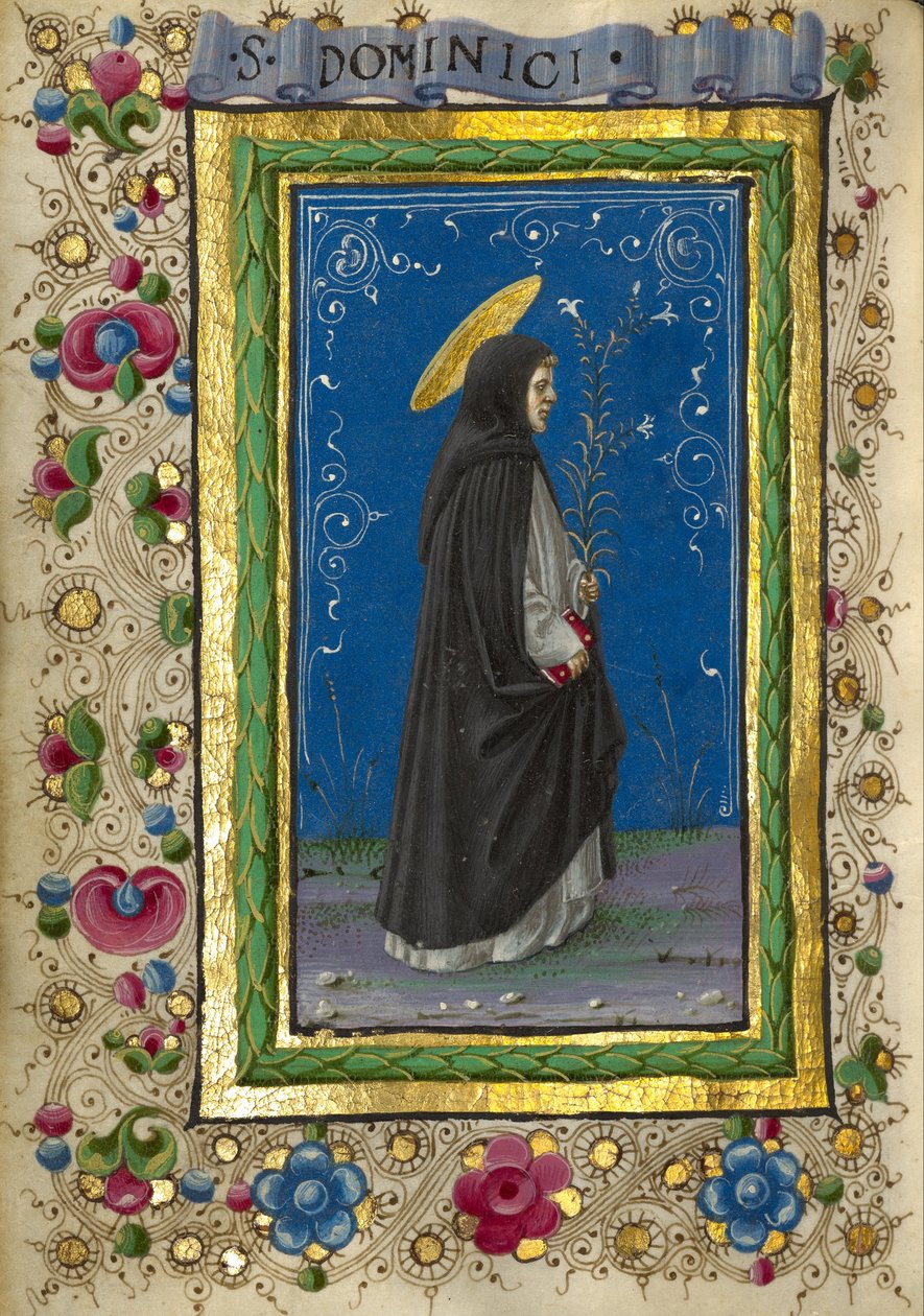 Sankt Dominic af Taddeo Crivelli
