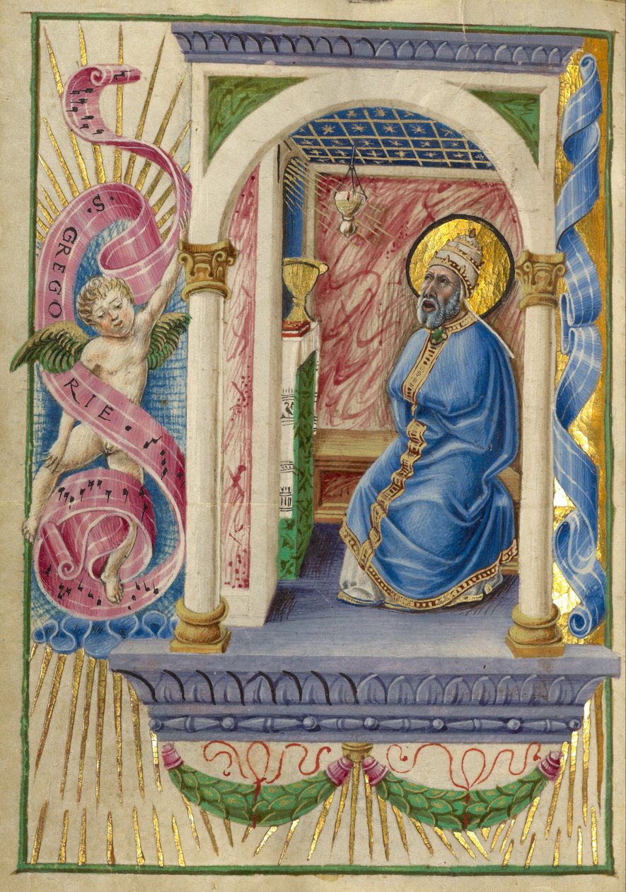 Den hellige Gregorius af Taddeo Crivelli