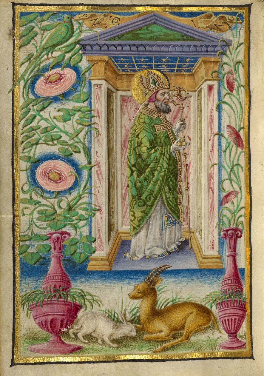 Sankt Nikolaus af Taddeo Crivelli