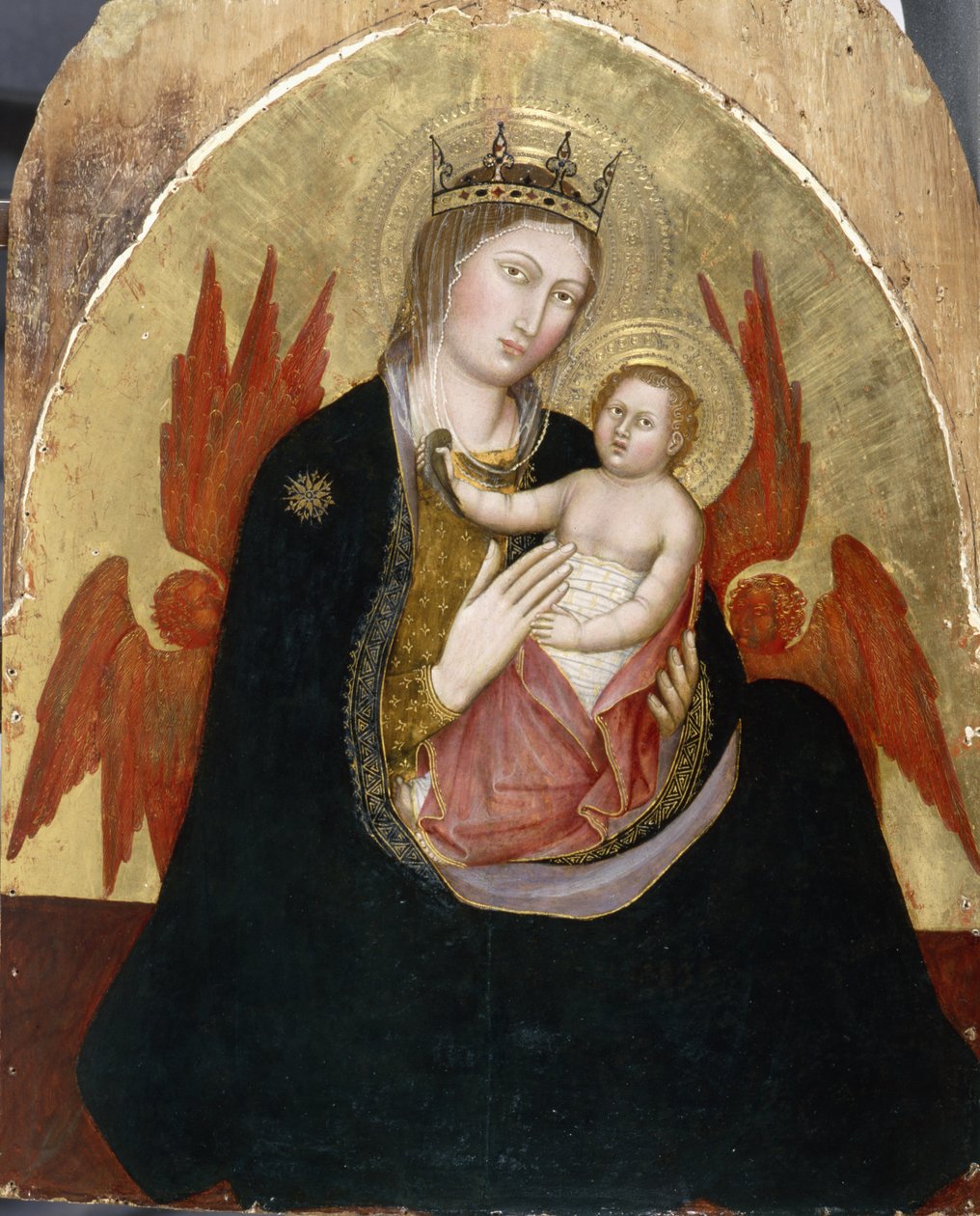 Madonna dellUmilta, ca. 1400 (tempera på poppeltræ) af Taddeo di Bartolo