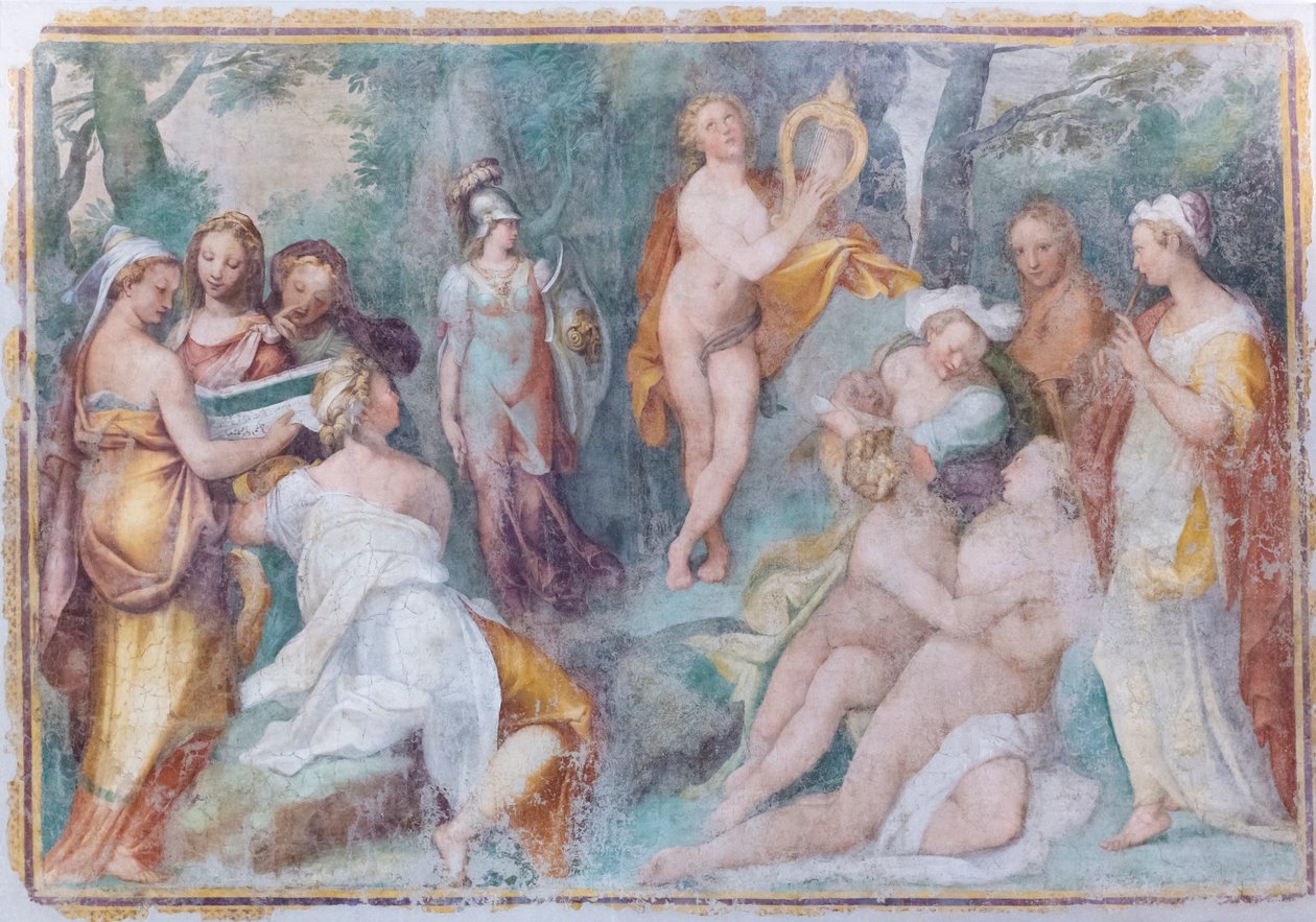 Parnassus af Taddeo Zuccari
