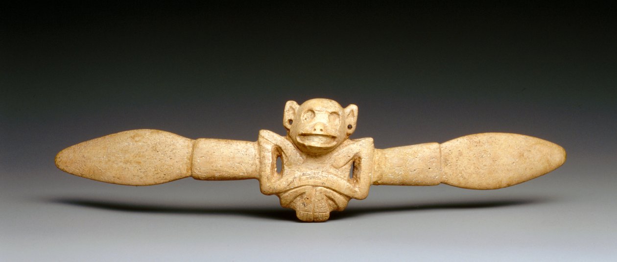 Opkastningspind (manatee knogle) af Taino Culture