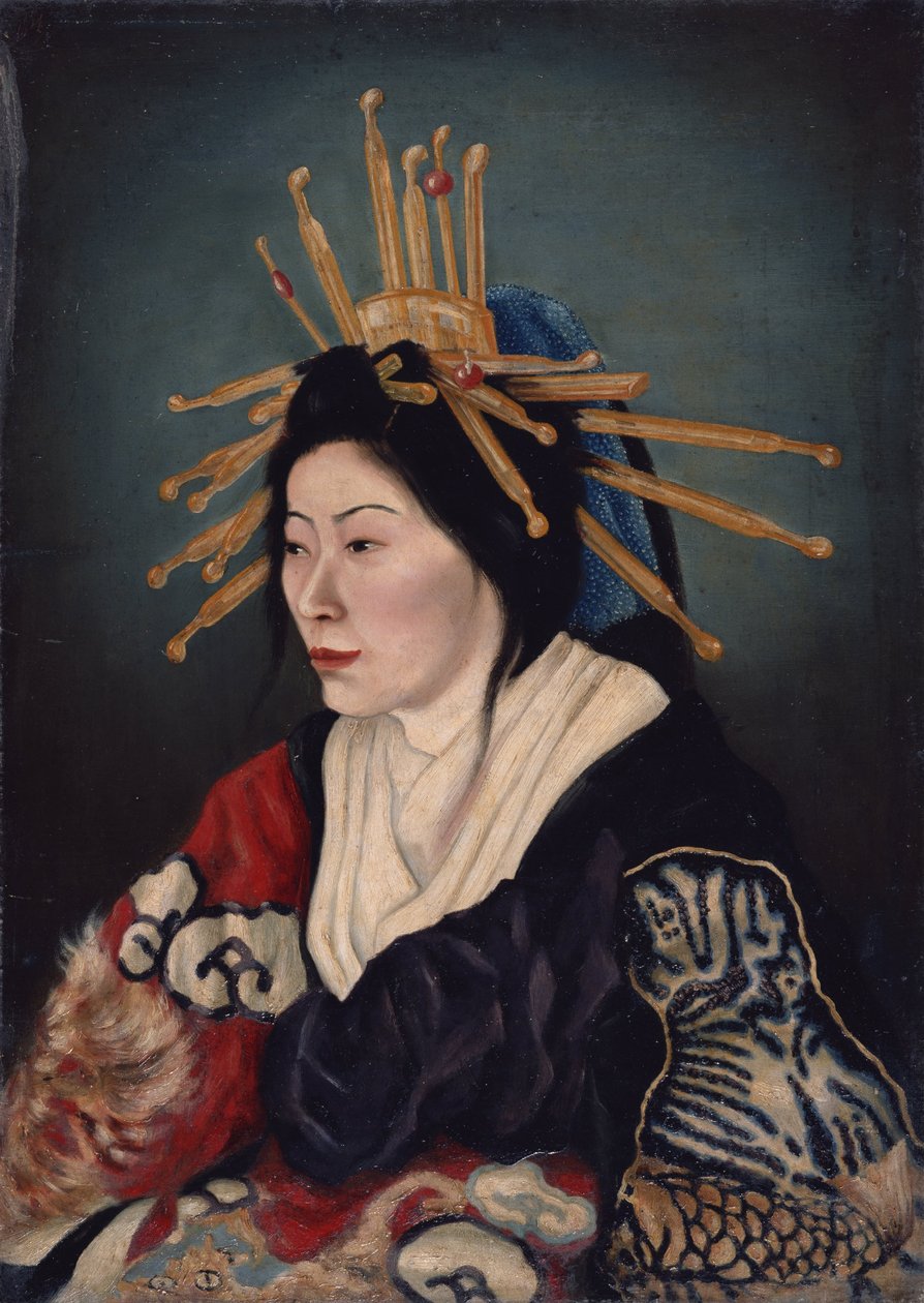 Skønhed (kurtisane) af Takahashi Yuichi