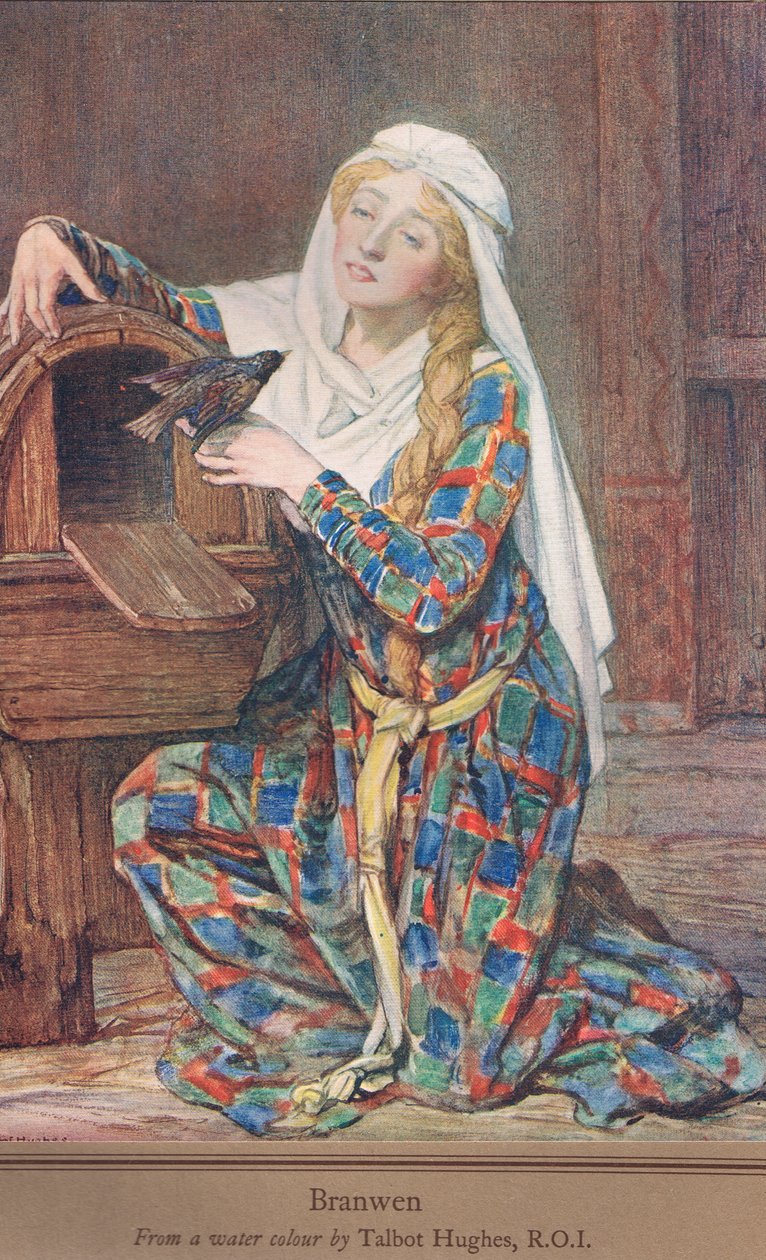Branwen, ca.1915 af Talbot Hughes