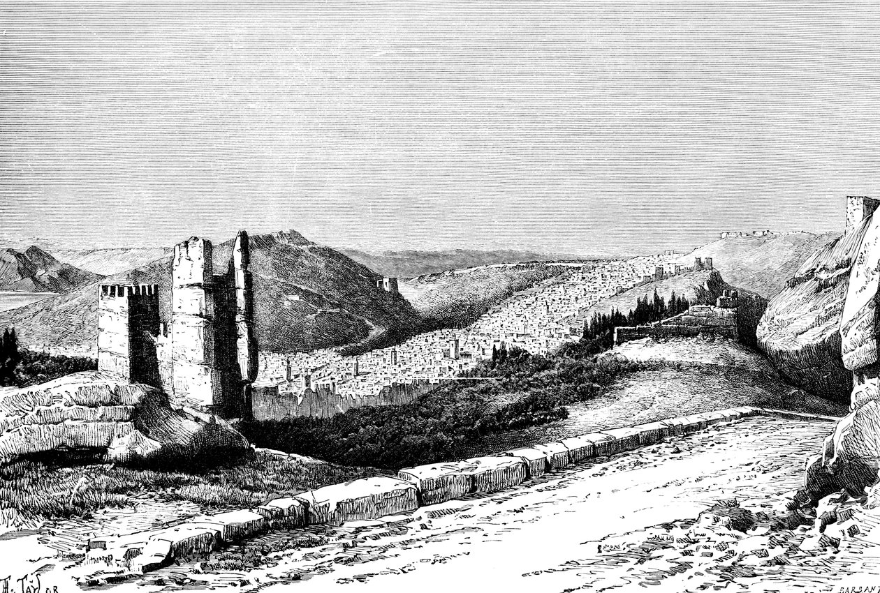 Fes, Marokko, 1895. af Taylor