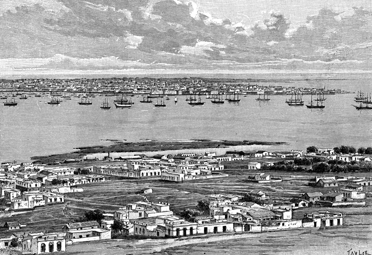 Montevideo, Uruguay, 1895. af Taylor
