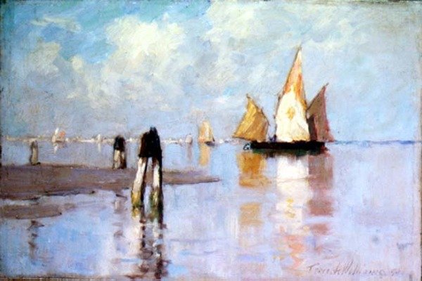 Ved lagunen, Venedig af Terrick Williams