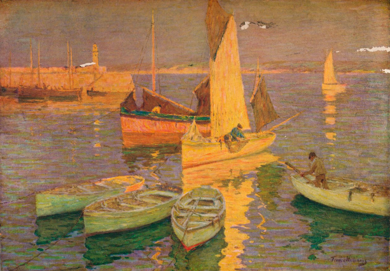 Sunset Glow, St. Ives, 1925 af Terrick Williams