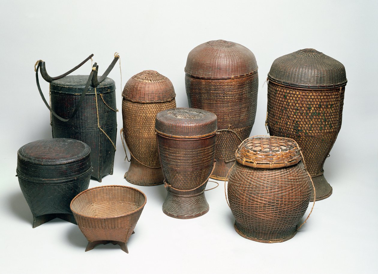 Karen Baskets, Nordthailand (flet) af Thai