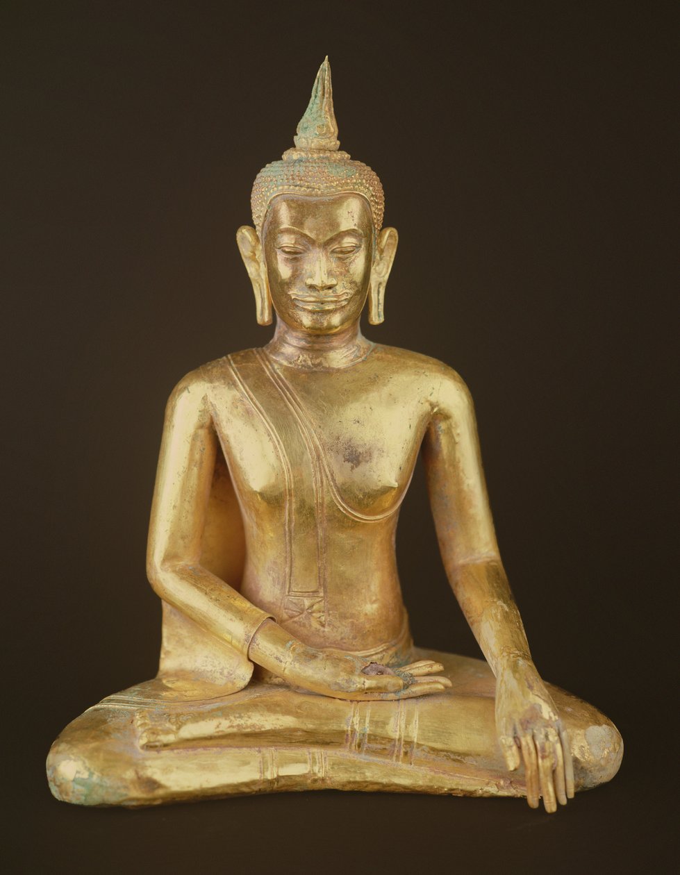 Buddha sidder i meditation (bronze) af Thai School