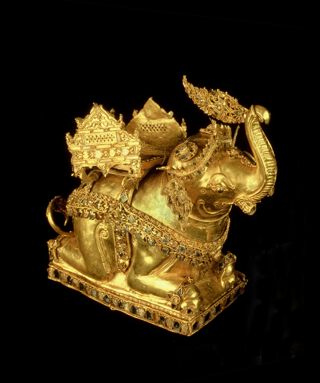Elefant (guld) af Thai School