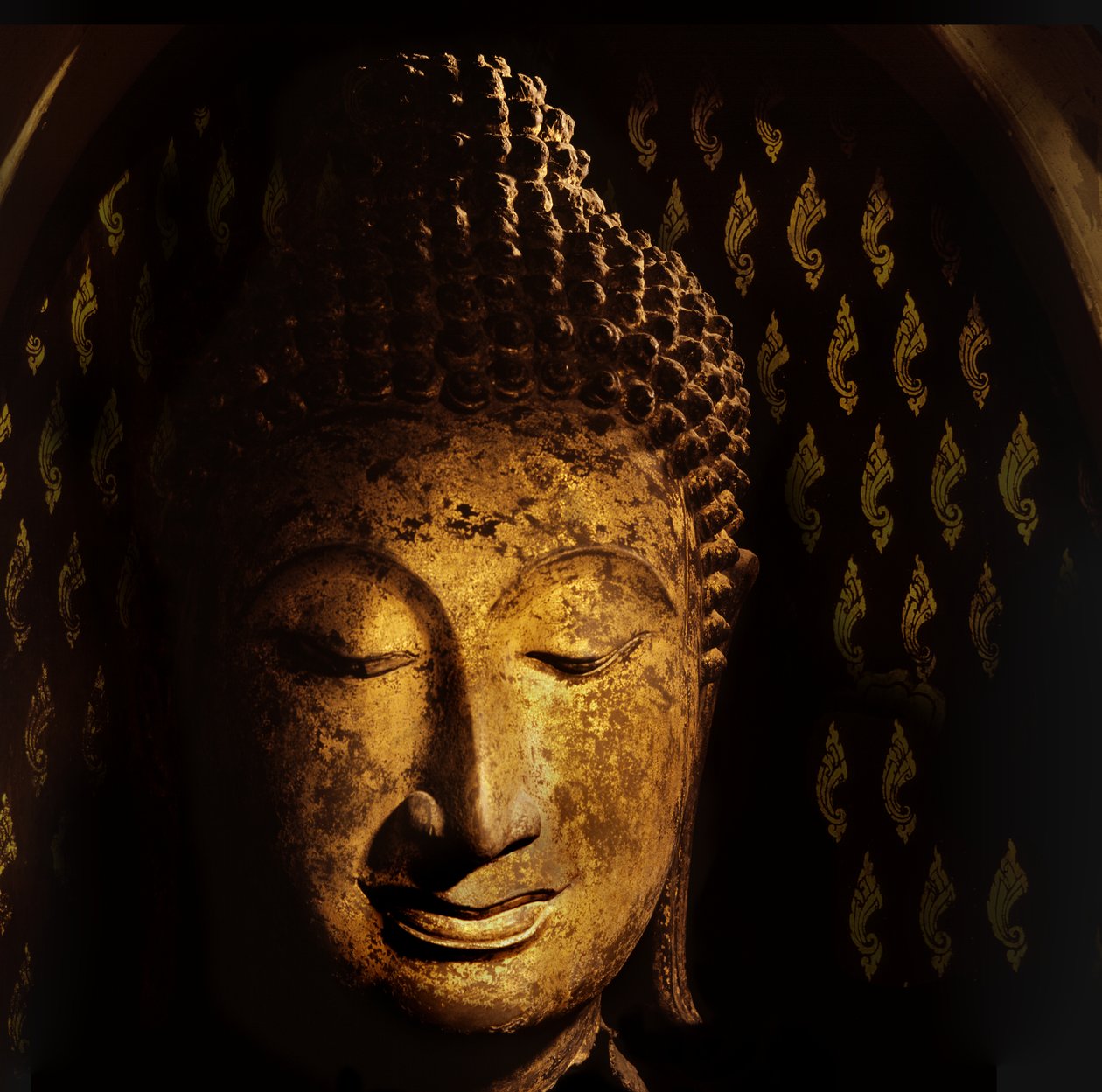 Leder af en Buddha, Sukhothai-periode af Thai School