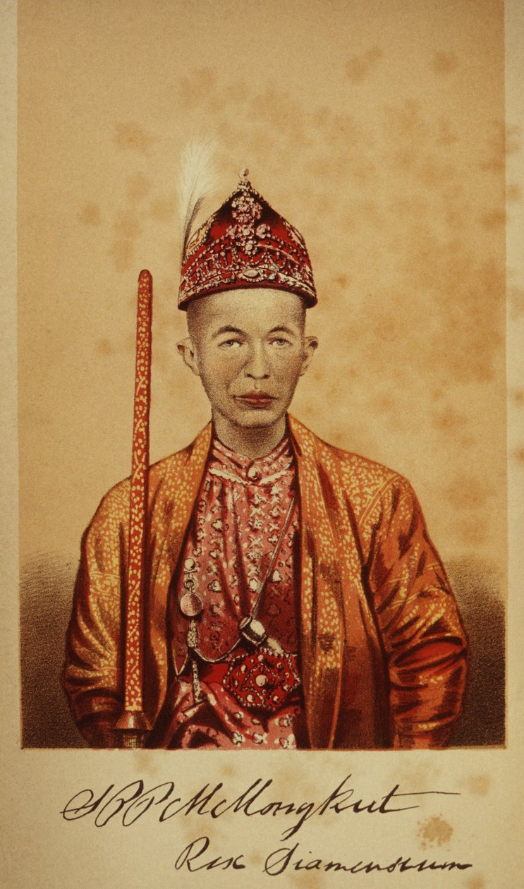 Portræt af kong Mongkut af Thai School