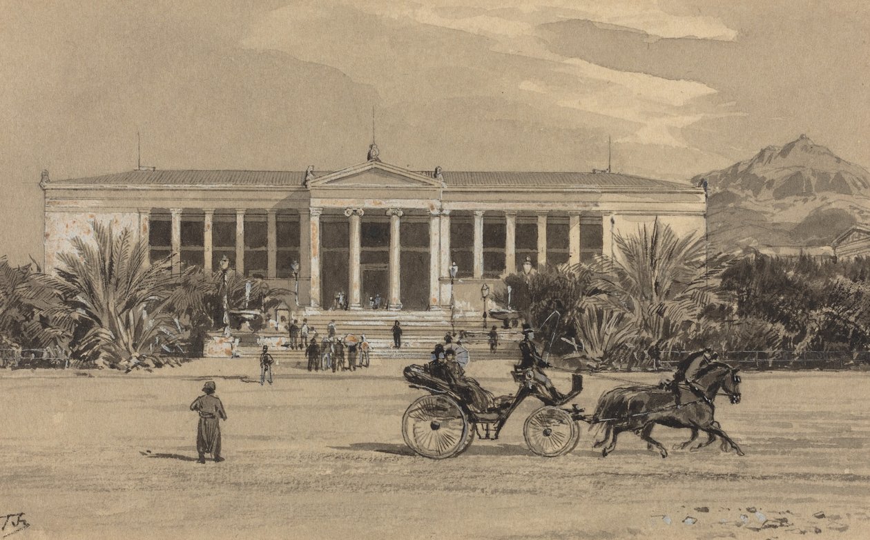 Universitet, 1890. af Themistocles von Eckenbrecher