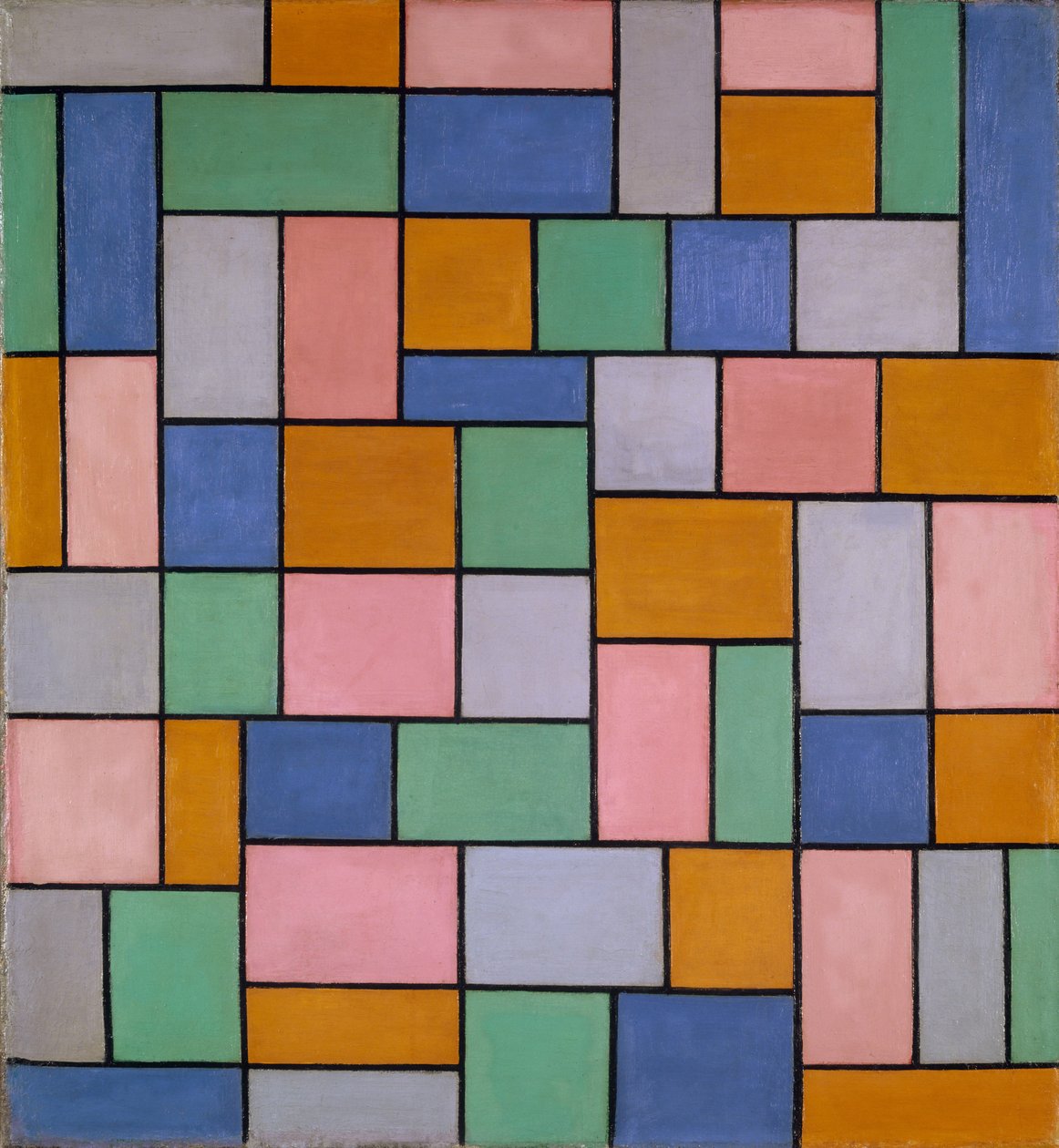 Komposition i dissonanser, 1919. af Theo van Doesburg