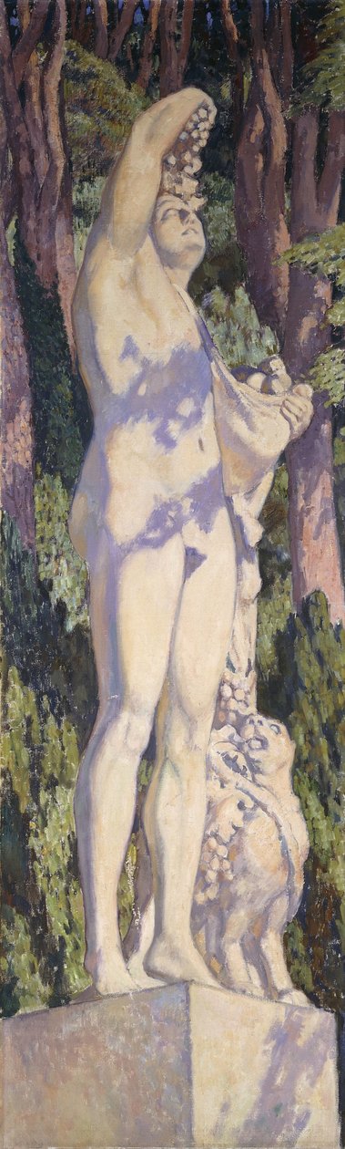 Bacchus, ca. 1920-1924 (olie på lærred) af Théo van Rysselberghe