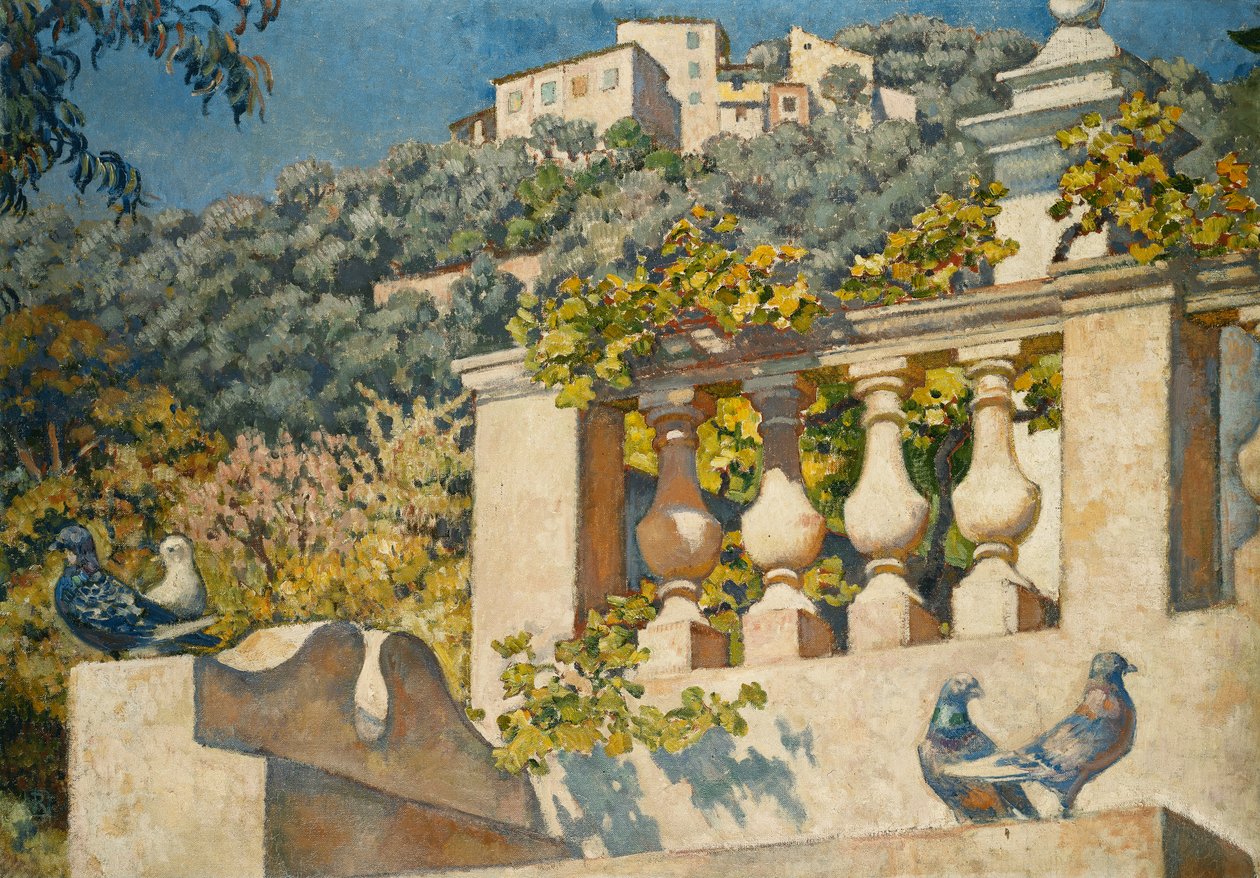 La Balustrade, dani af Théo van Rysselberghe