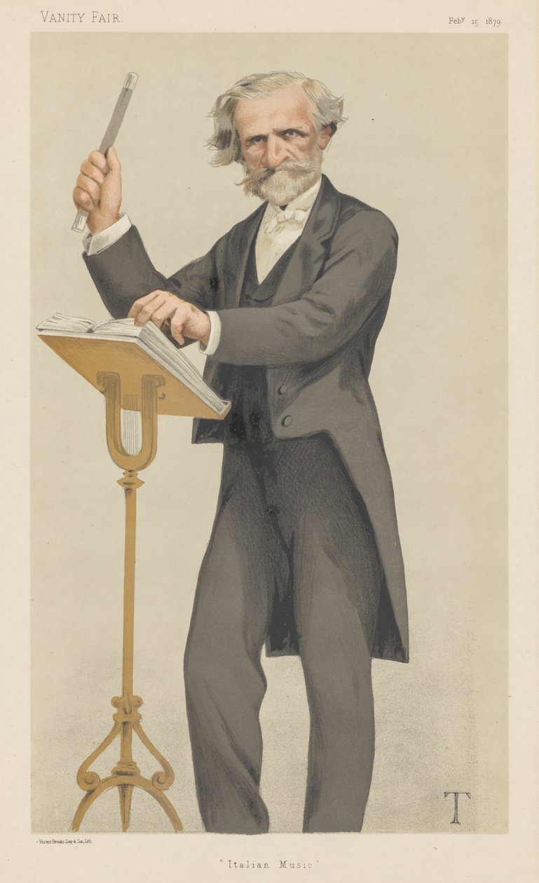 Vanity Fair: "Italiensk musik" af Theobald Chartran