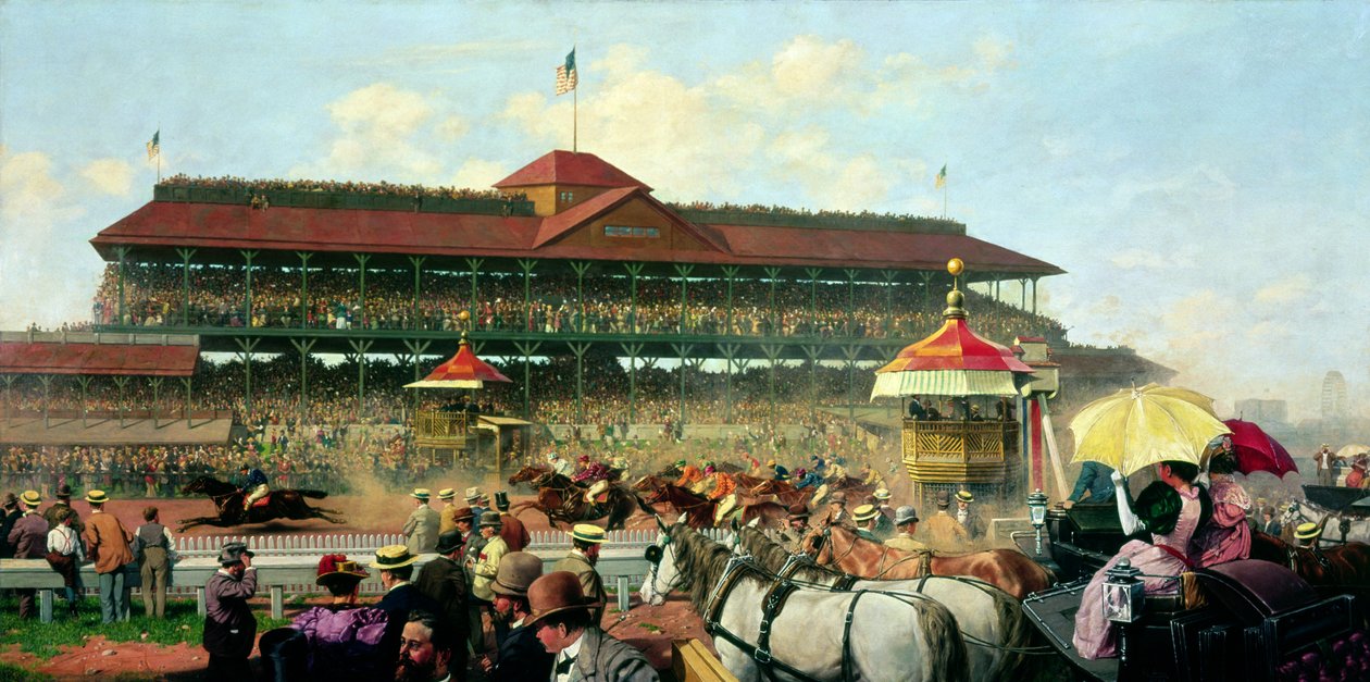 Det amerikanske Derby, Chicago, 1893 af Theodor Groll