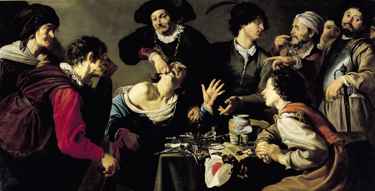 Tandudtrækkeren, 1635 af Theodor Rombouts