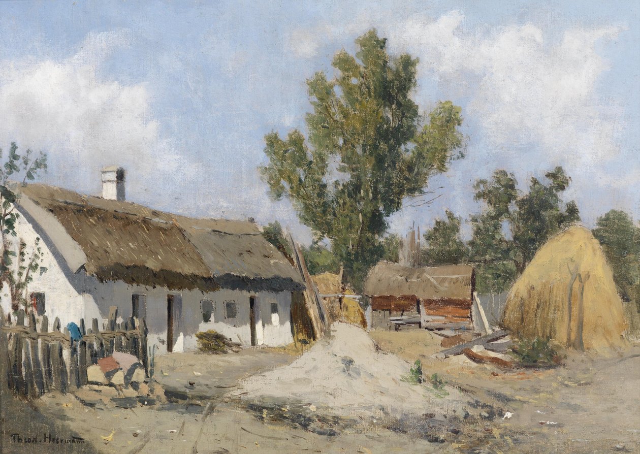 En bondegård af Theodor von Hormann