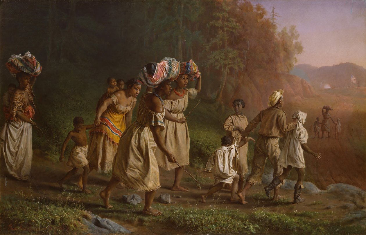 Videre til Liberty, 1867. af Theodor Kaufmann