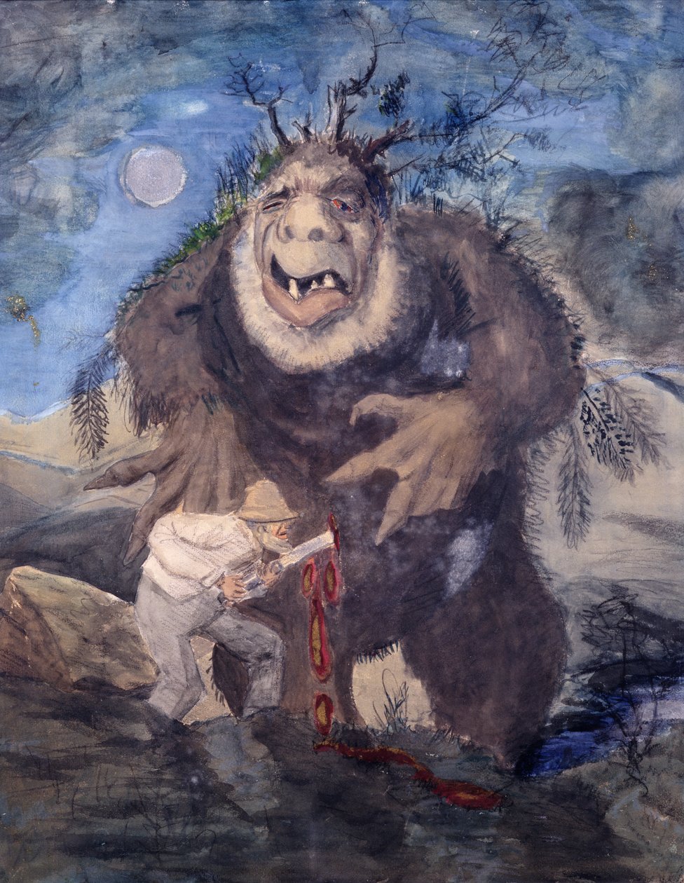 Skovtrold af Theodor Kittelsen