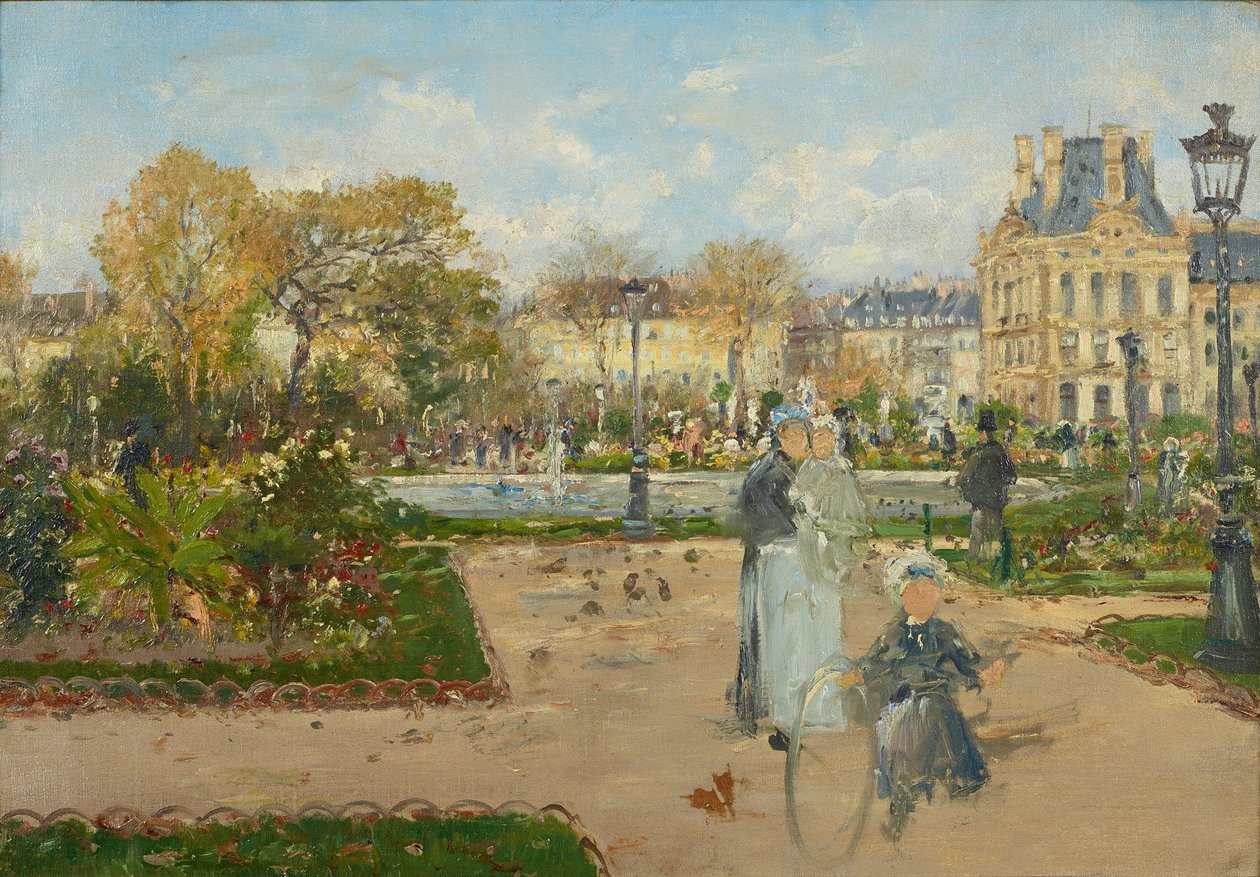 I Tuilerierne af Theodor von Hormann