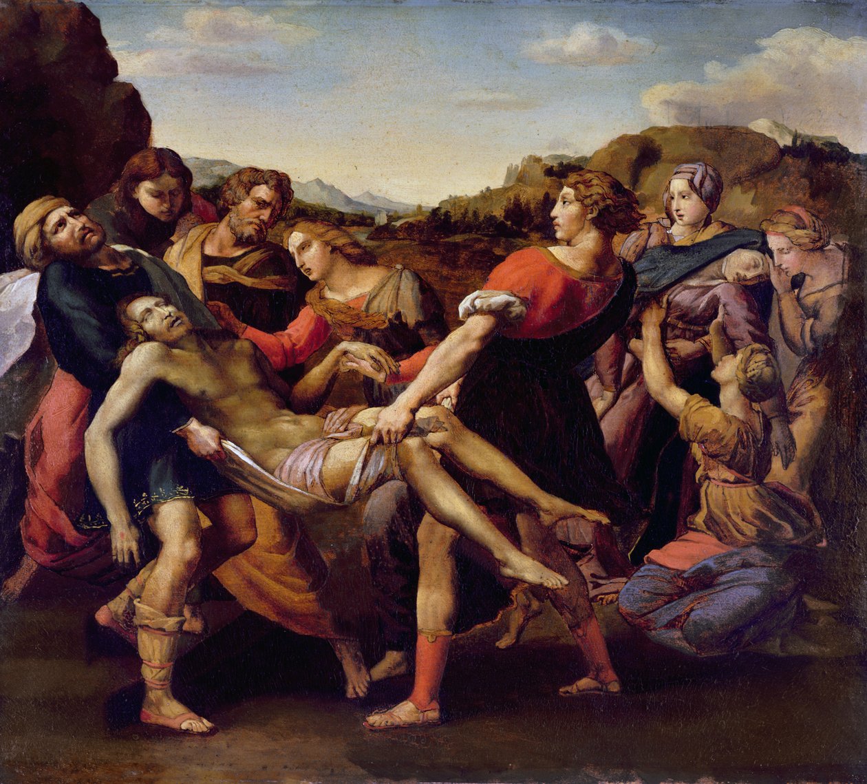 Deponering af Theodore Gericault