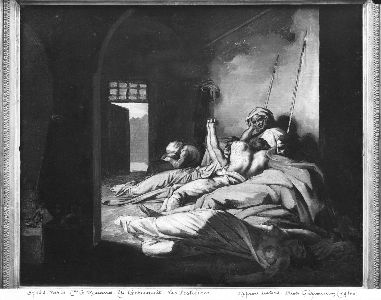 Pestens ofre af Theodore Gericault