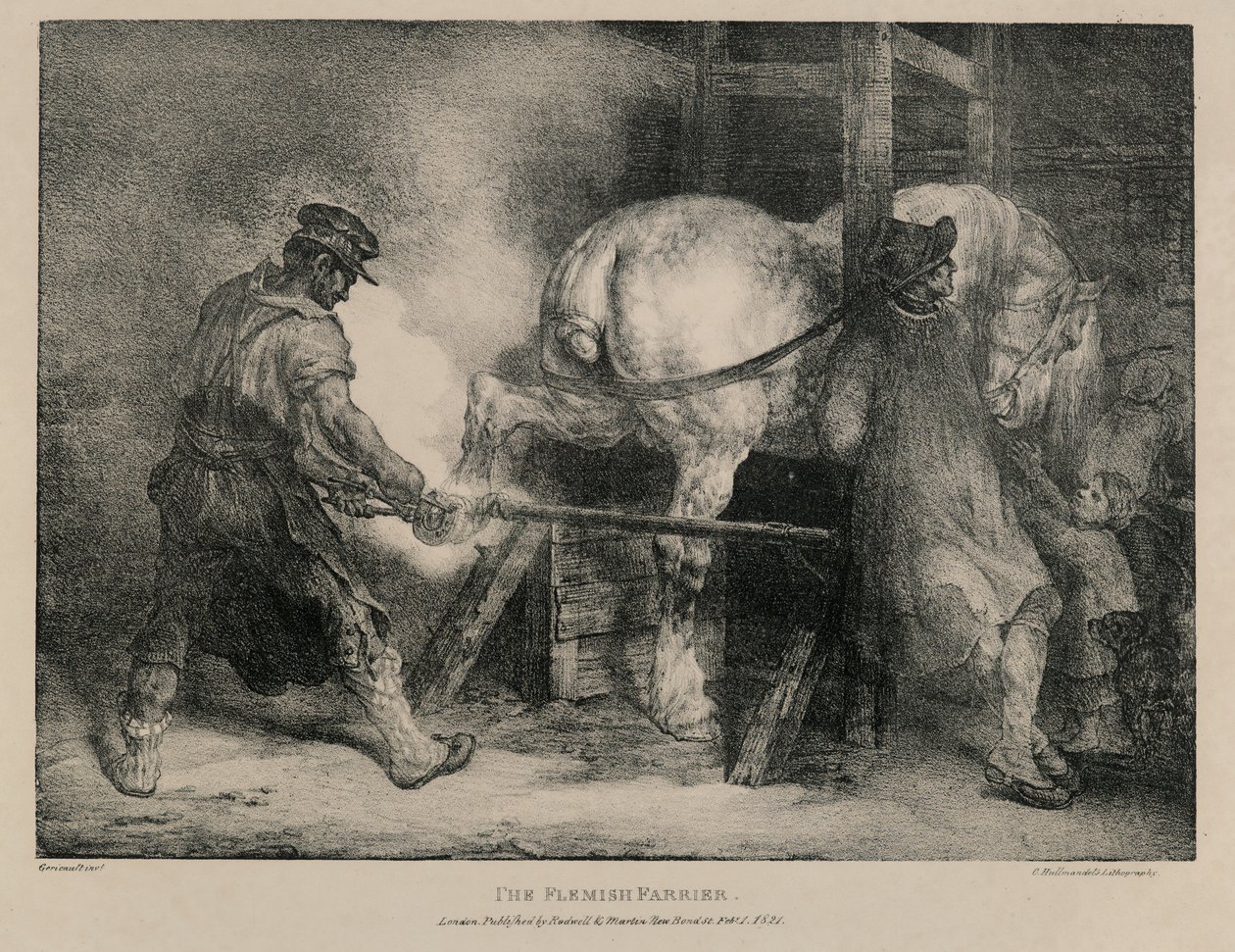 Den flamske beslagsmed af Theodore Gericault