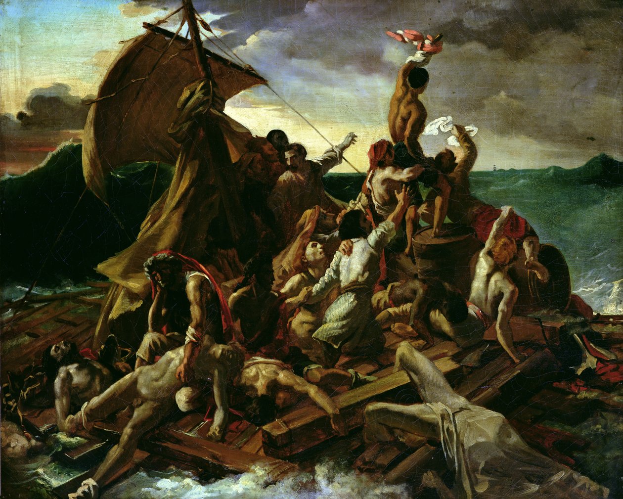 Medusas flåde af Theodore Gericault