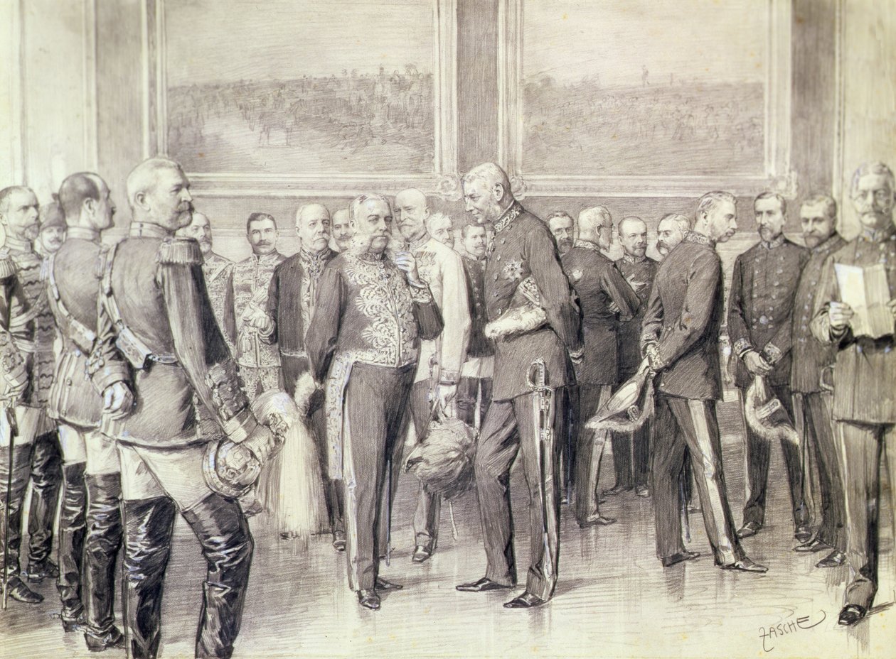 Ministeriet for Indlægsceremonien (blyant) af Theodore Zasche