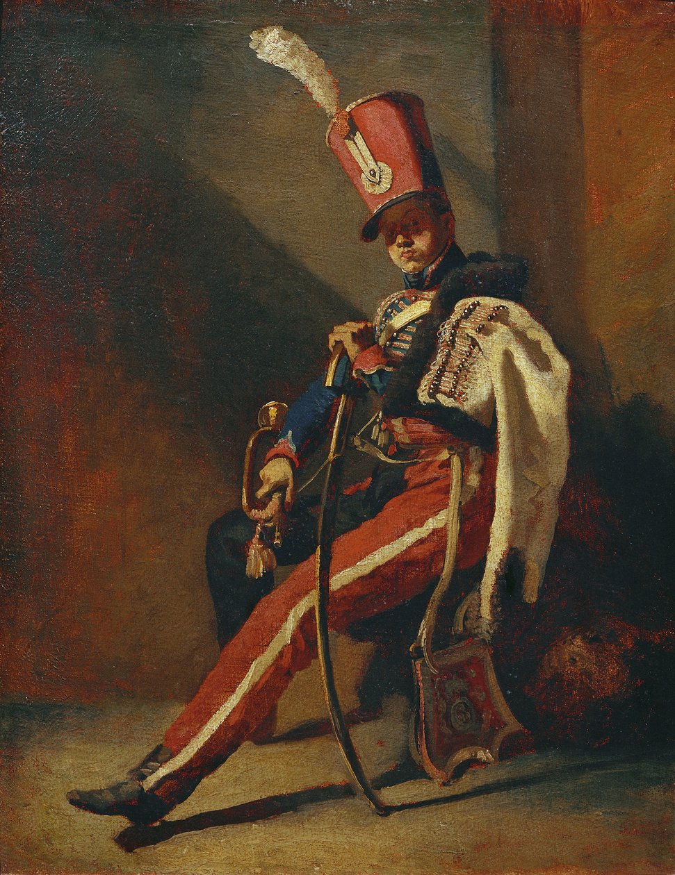 Orleans-husarernes trompetist af Theodore Gericault