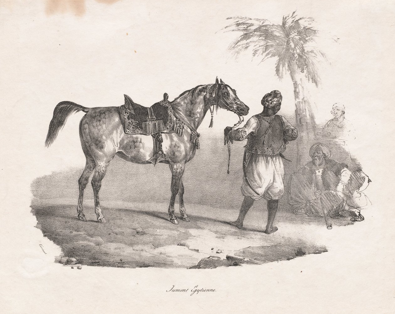 Egyptisk hoppe af Theodore Gericault