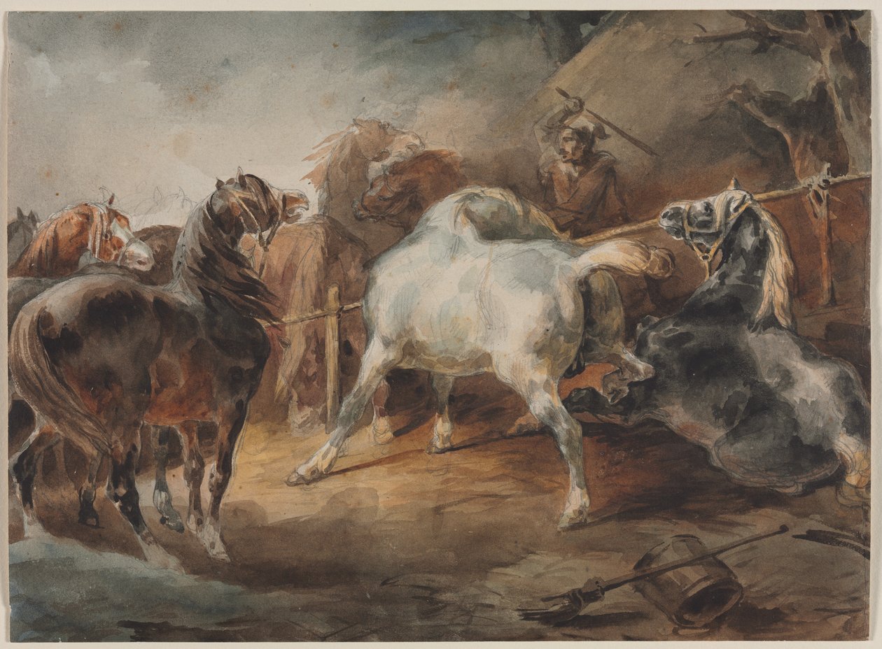 Kampheste af Theodore Gericault