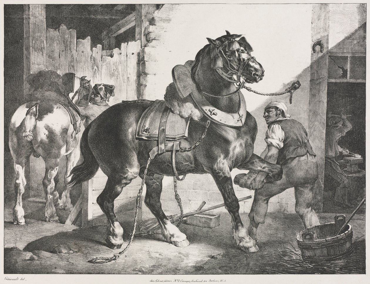 Den franske marskal. af Theodore Gericault