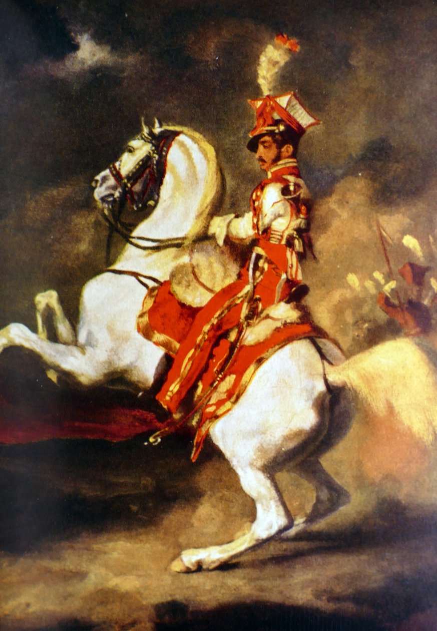 Polsk trompetist 1813-14 (maleri) af Theodore Gericault