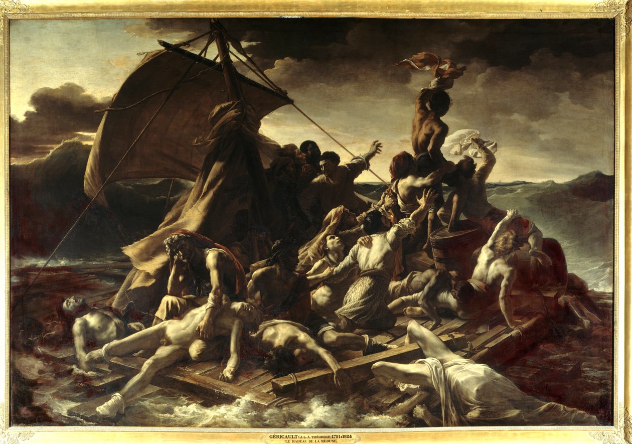 Medusas flåde af Theodore Gericault