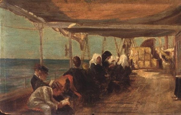 På skib af Theodore Jacques Ralli