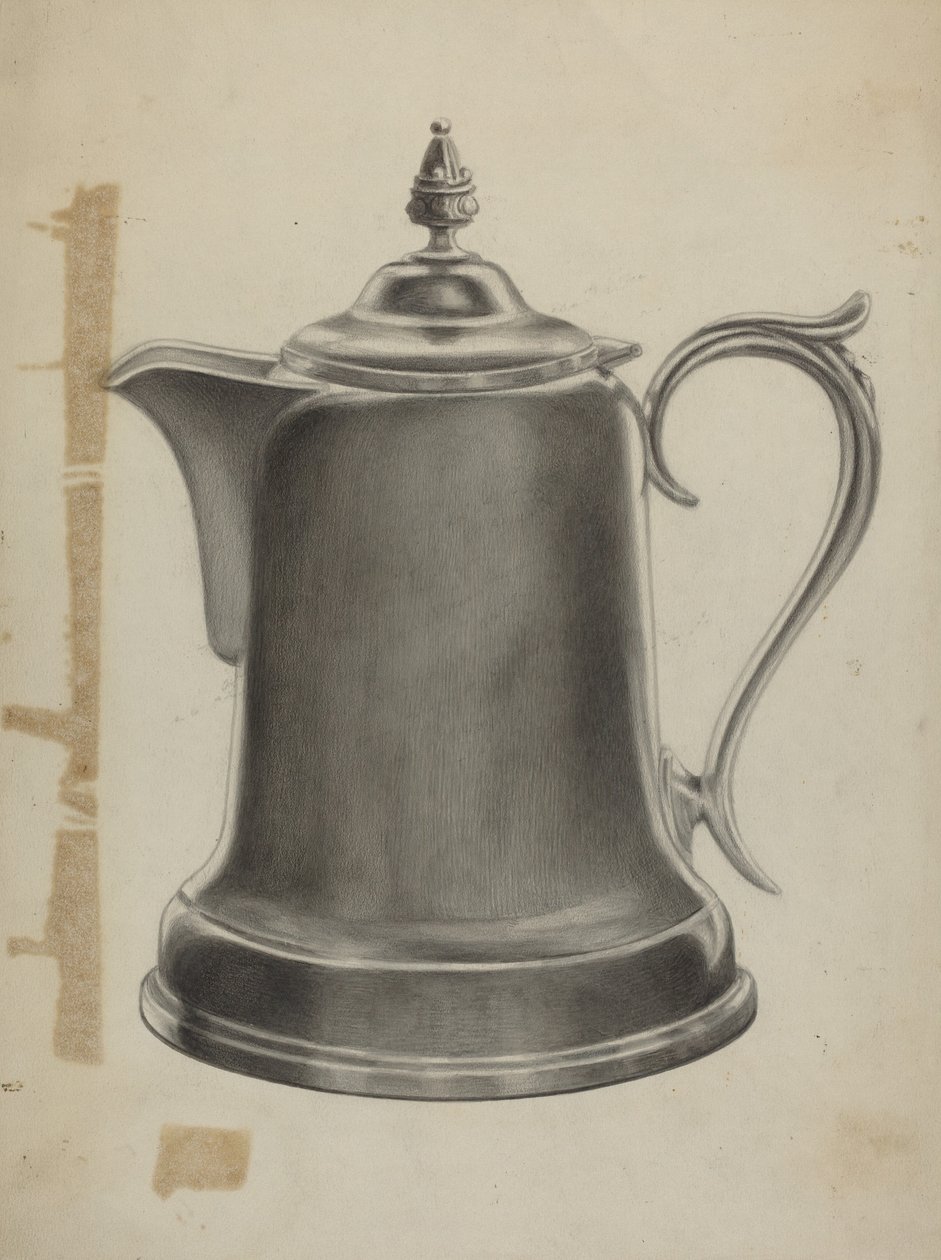 Kaffeurne i tin af Theodore Pfitzer